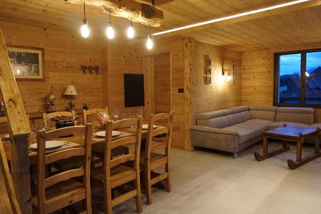 Le Chamois, Chez Le Charpentier D'Antan, La Chaleur Du Bois, Le Calme De La Campagne Apartment Epagny Metz-Tessy ภายนอก รูปภาพ