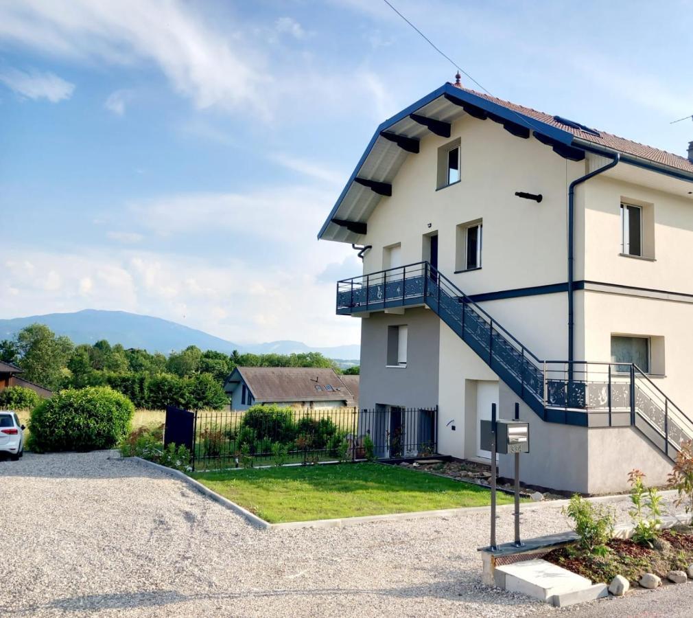 Le Chamois, Chez Le Charpentier D'Antan, La Chaleur Du Bois, Le Calme De La Campagne Apartment Epagny Metz-Tessy ภายนอก รูปภาพ