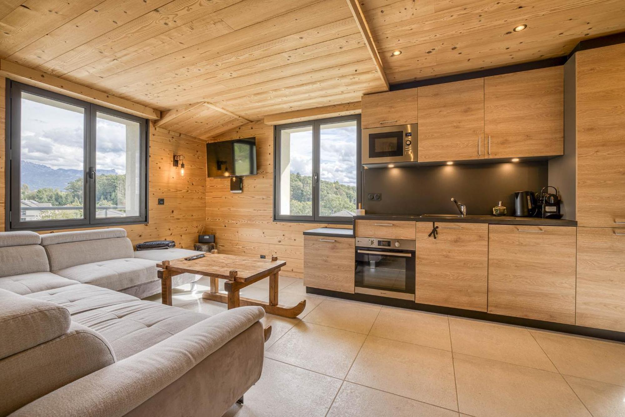 Le Chamois, Chez Le Charpentier D'Antan, La Chaleur Du Bois, Le Calme De La Campagne Apartment Epagny Metz-Tessy ภายนอก รูปภาพ