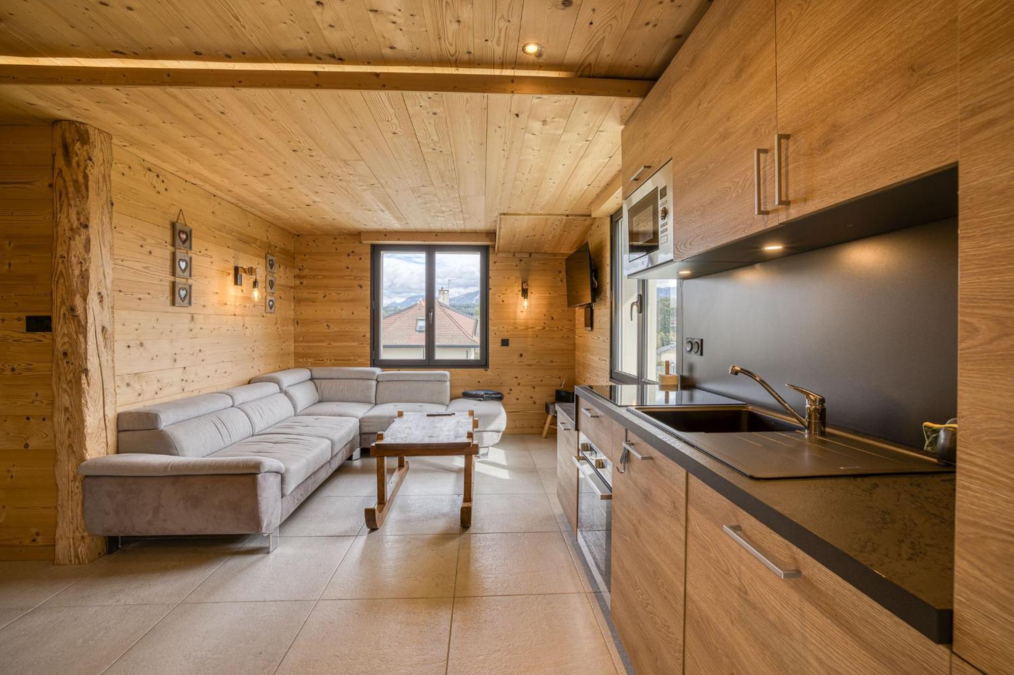 Le Chamois, Chez Le Charpentier D'Antan, La Chaleur Du Bois, Le Calme De La Campagne Apartment Epagny Metz-Tessy ภายนอก รูปภาพ